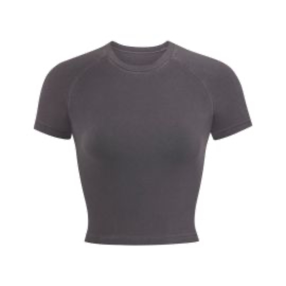 SKIMS New Vintage Super cropped T-shirt